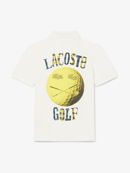 Lacoste Children's Polo Short Sleeve White