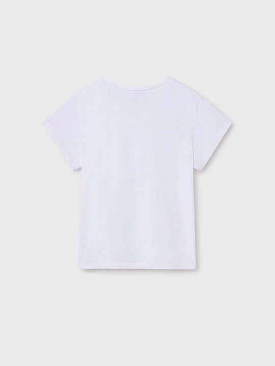 Mayoral Children's Blouse Short Sleeve White