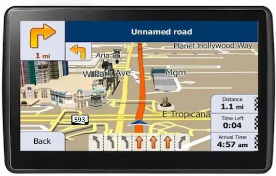 Dispozitiv de Navigație GPS cu Ecran 7" USB & Slot card