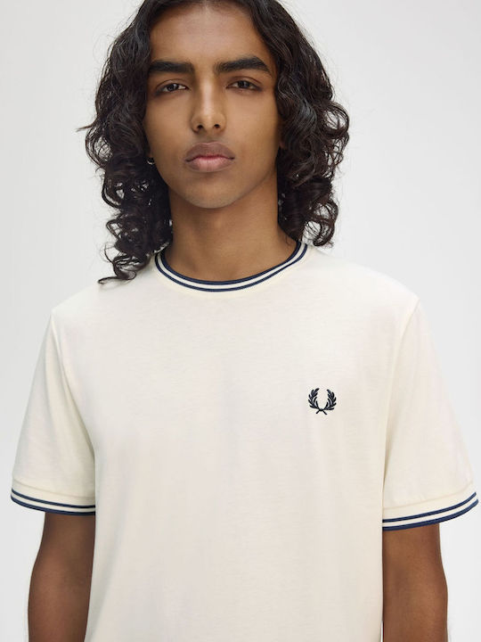 Fred Perry Twin Tipped T-shirt Ecru