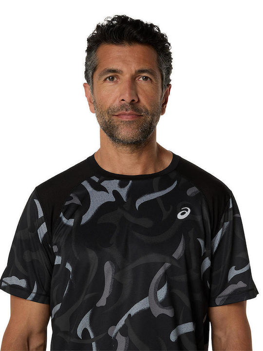 Road Αθλητικό T-shirt Μαύρο