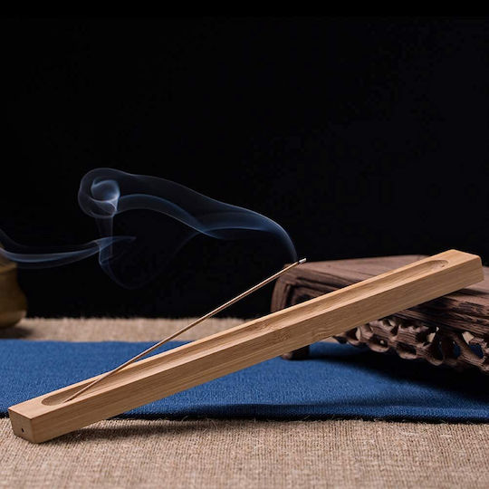Bamboo Natural Incense Holder 23cm