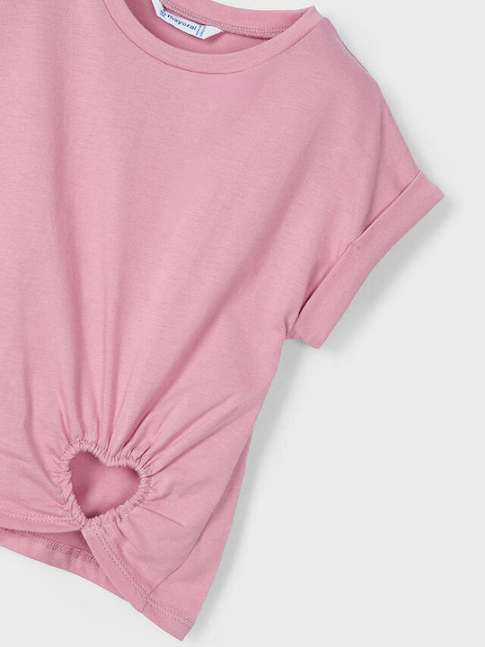 Kids Top Short-sleeved Pink