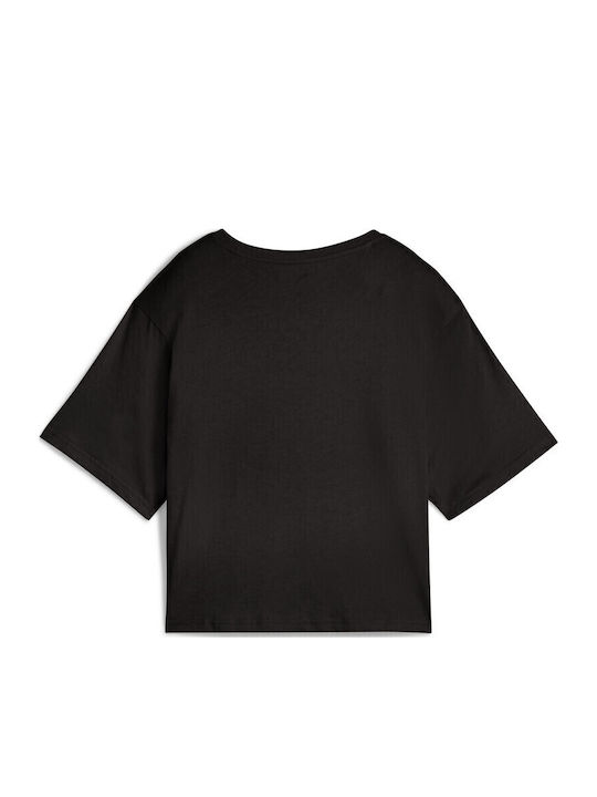 PUMA Logo T-Shirt Black