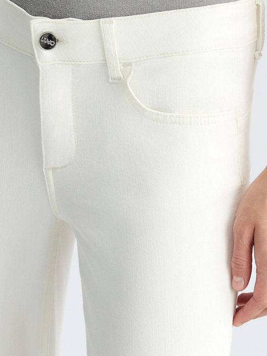 Monroe Women's Jean Trousers in Skinny Fit White