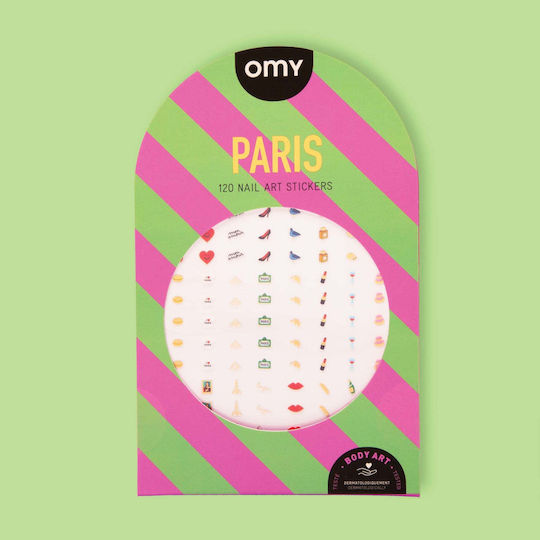 Omy Nagelsticker-Set Paris
