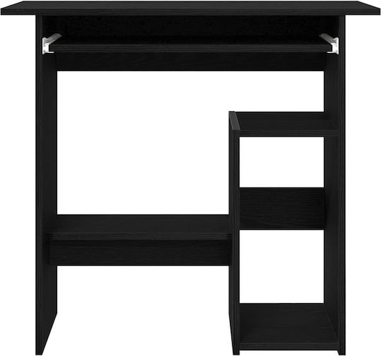 Schreibtisch Holz Black Oak 80x45x74cm