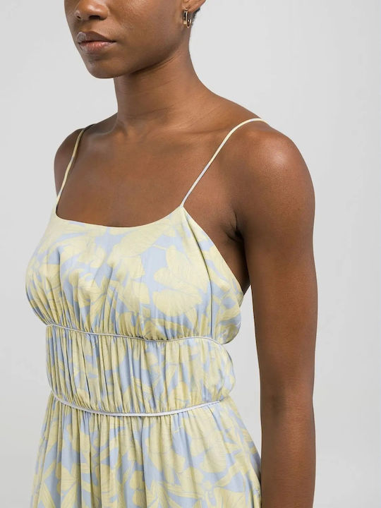Καλοκαιρινό Maxi Φόρεμα Lillac, Pastel Yellow