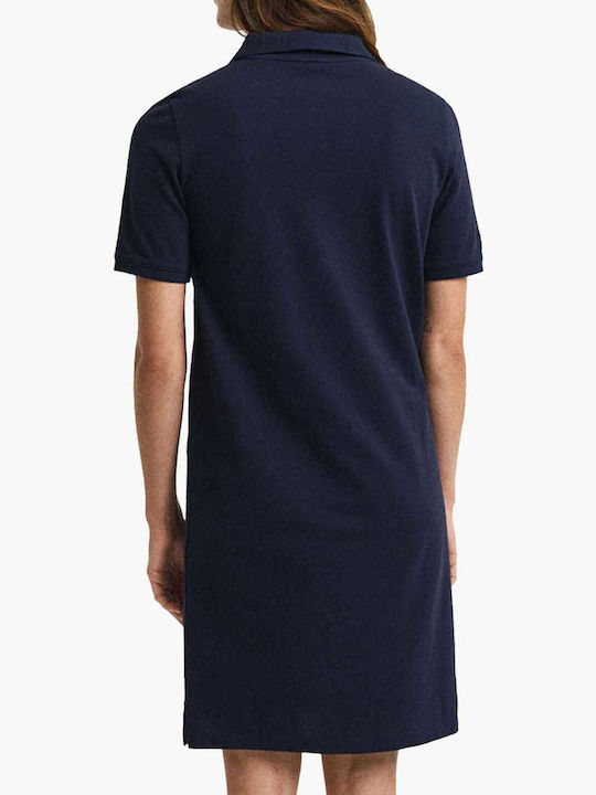 Shirt Dress Dress Wrap Navy Blue
