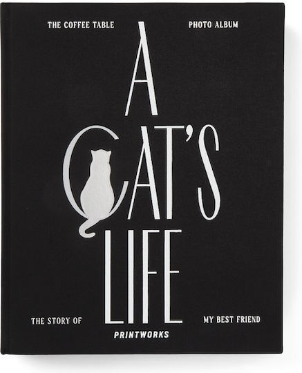 Printworks Άλμπουμ A Cat's Life για 60 Φωτογραφίες Διαστάσεων 10x15εκ. Μαύρο 10x15εκ.