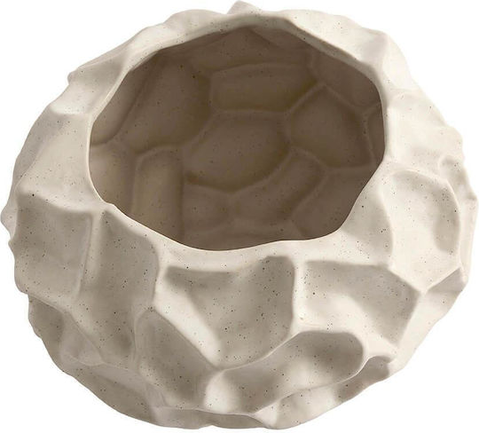 Muubs Vază Ceramică Albă Φ18xÎ11.5cm