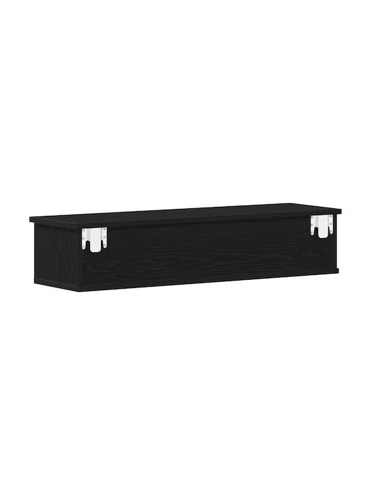 Cabinet Wall Black Oak 88x26x18.5cm