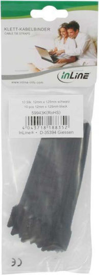 Inline Organizer Velcro Black 10 Pieces 59943o 872101 4043718188390