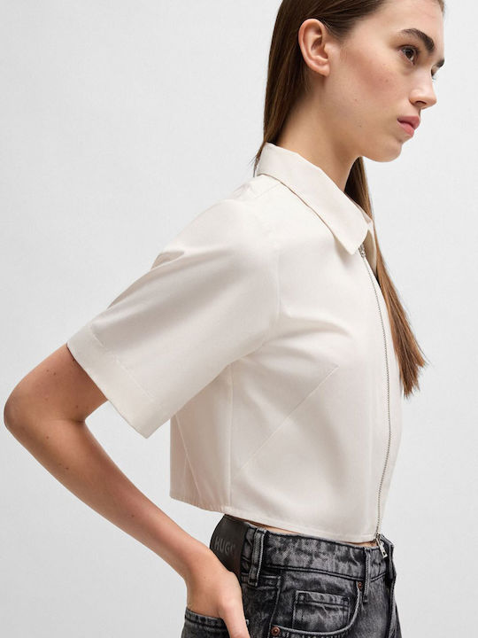 Evianne Women's Long Sleeve Shirt White