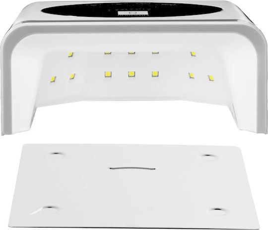 Activeshop Επαναφορτιζόμενο Φουρνάκι Νυχιών UV / LED Μπαταρίας 72W Λευκό