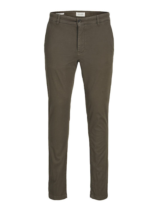 Παντελόνι Chino σε Slim Εφαρμογή Brown/Wren