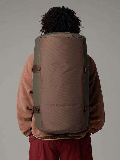 The North Face Base Camp Sack Voyage Back 71lt Green Fabric L71xW35.56xH35.56cm
