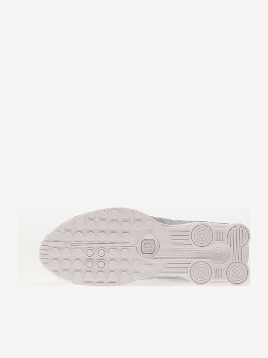 Shox R4 Ανδρικά Sneakers White / Metallic Silver-white
