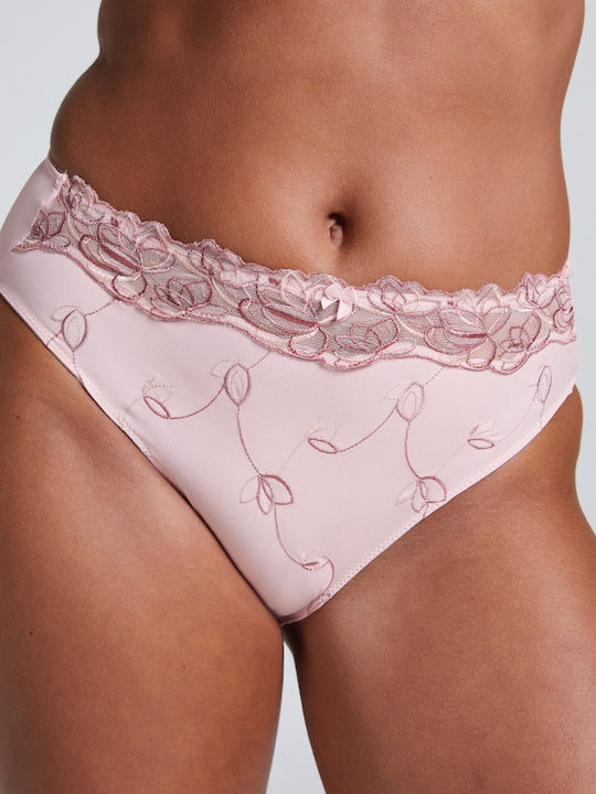 Diva Talie înaltă Femeie Slip Pale Lilac