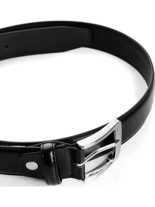 Men's Belt Leather Black