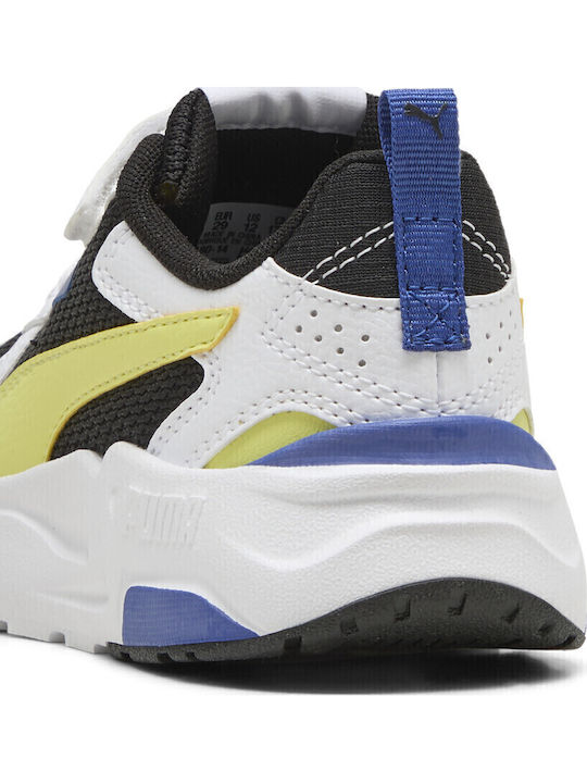 Trinity Lite AC+ PS Παιδικά Sneakers Ανατομικά με Σκρατς Μαύρα
