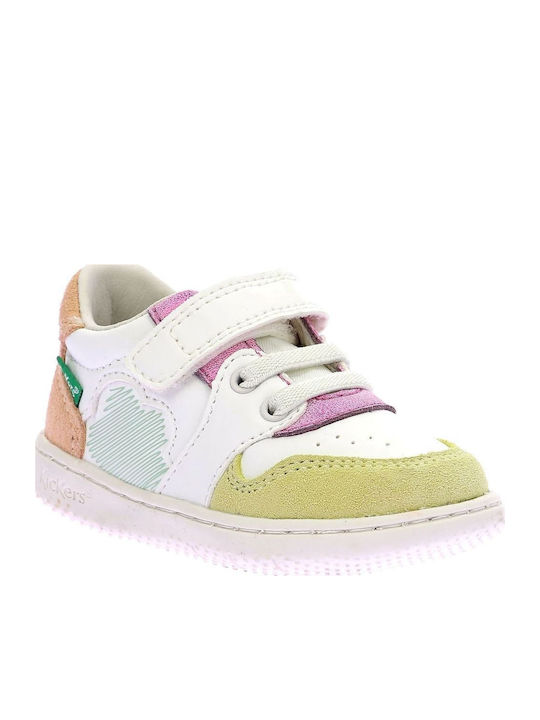 Kids Sneakers Anatomic with Scratch White