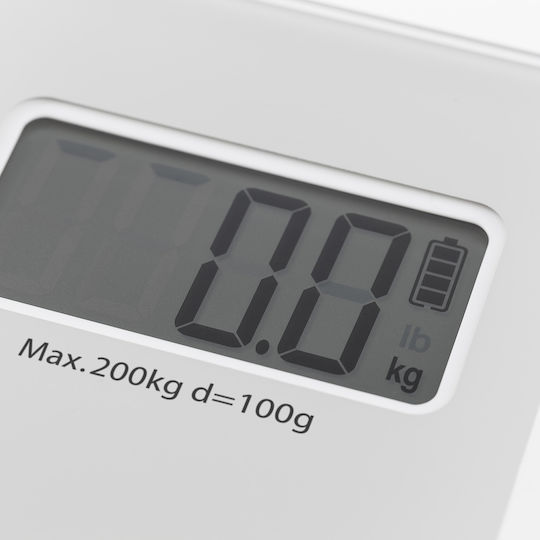 Caso Body Energy Digital Badezimmerwaage in Weiß Farbe