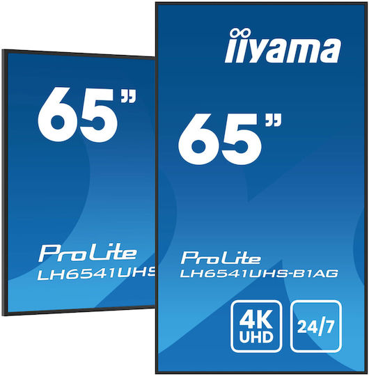 Iiyama LH6541UHS-B1AG Public Display LCD IPS 4K UHD 64.5"