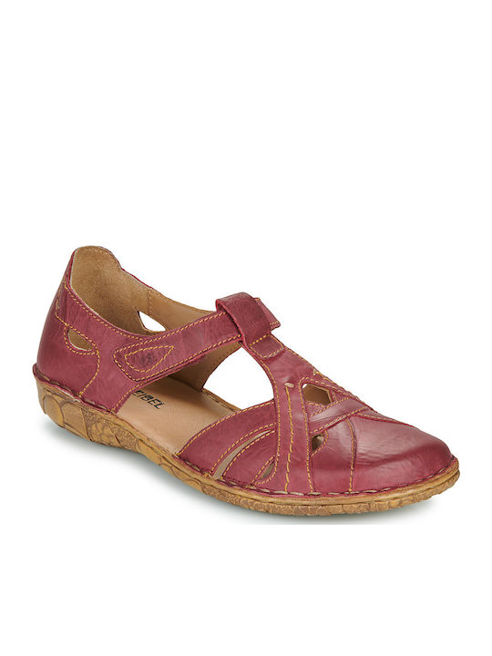 Josef Seibel Rosalie Pantofi balerini pentru femei in Burgundy Culori Josef Seibel Rosalie Pantofi balerini pentru femei in Burgundy Culori
