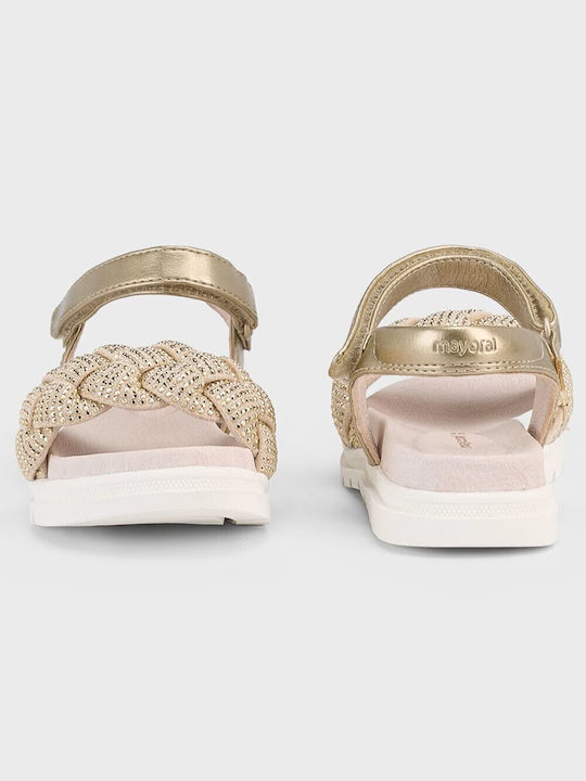 Mayoral Kids' Sandals Gold