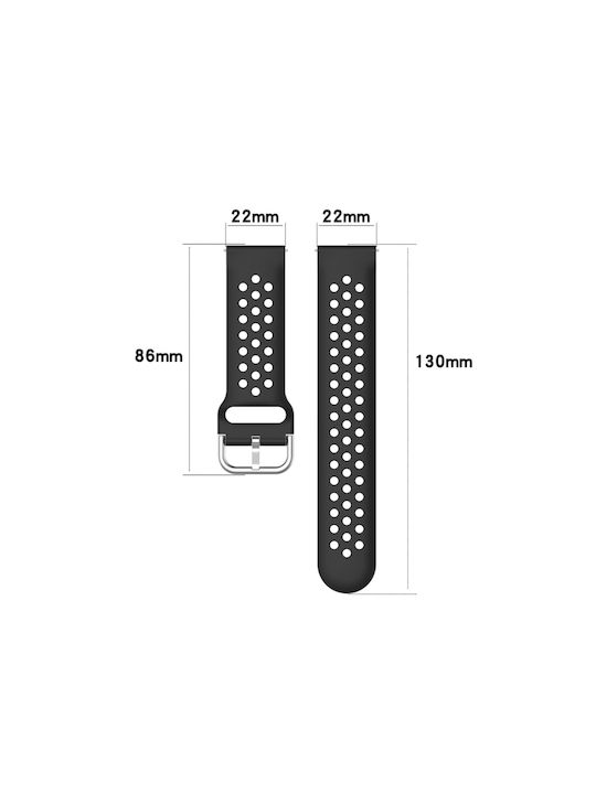 Sport Strap Gray (Galaxy Watch (46mm) / Gear S3Amazfit Pace)