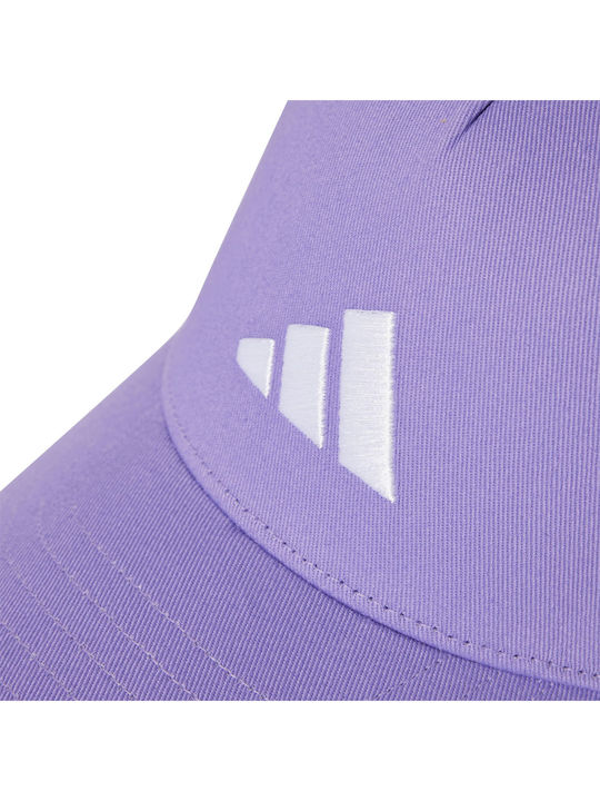 adidas Kids' Jockey Hat Purple adidas Kids' Jockey Hat Purple