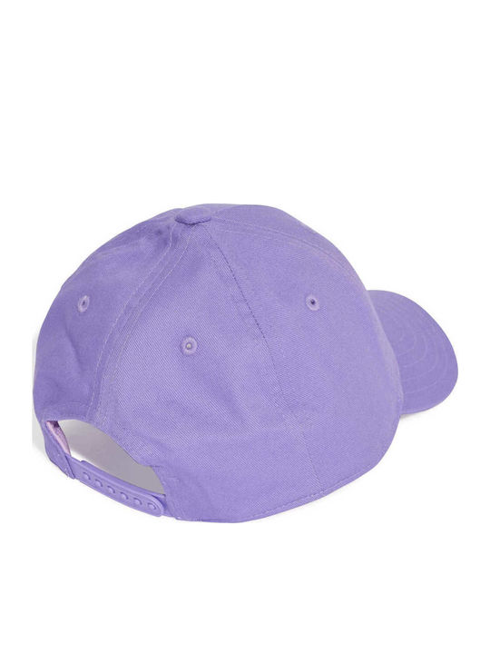 adidas Kids' Hat Jockey Fabric Purple