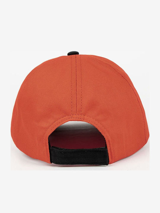 Cerda Kinderhut Jockey Stoff Hut Rot
