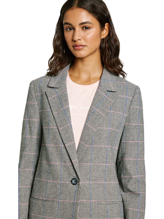Pepe Jeans Flavia Damen Blazer Mousse White