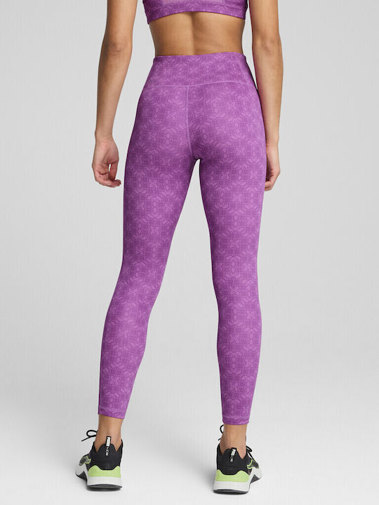 Puma Women's Cropped Training Legging Purple