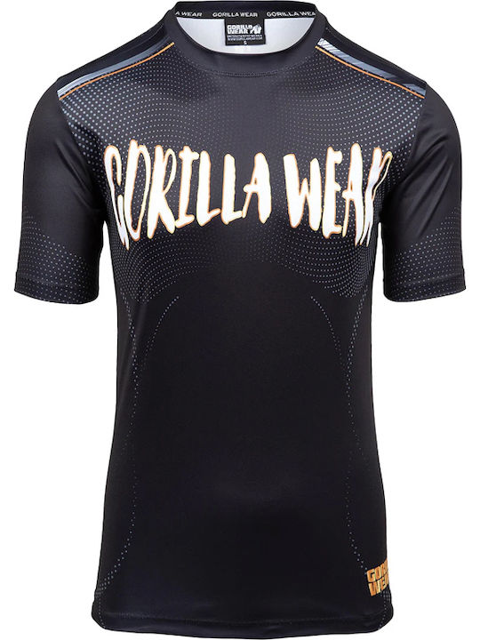 T-shirt Black, Gold