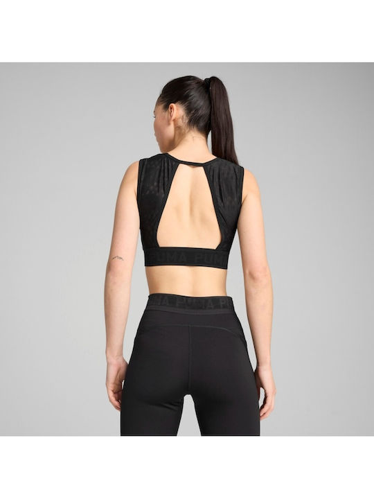 Women's Sports Bra without Padding Black