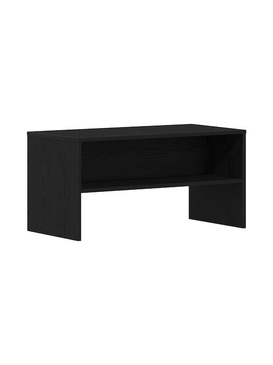 Έπιπλο Τηλεόρασης Μαύρη Βελανιδιά Μ80xΠ40xΥ40cm