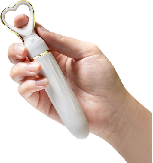 Blush Delice Clasic Vibrator Alb