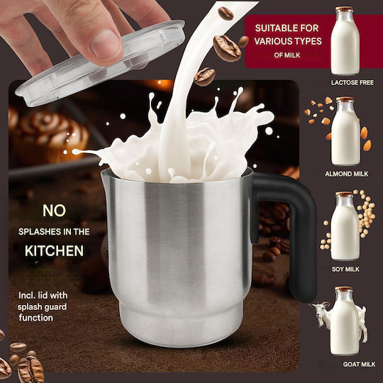 Clatronic Device for Hot & Cold Milk Froth with Non-stick Coating 750ml