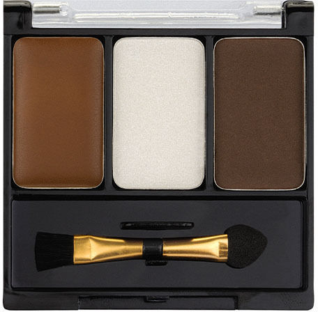 Lollis Beauty Make Up Παλέτα Μακιγιάζ Φρυδιών με Highlighter Medium