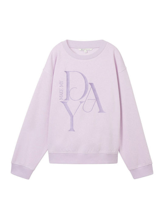 Γυναικείο Φούτερ Light Lilac Melange