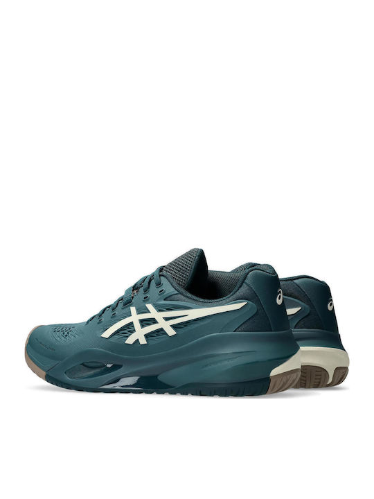 ASICS Gel-resolution X Men's Tennis Shoes for All Courts Green