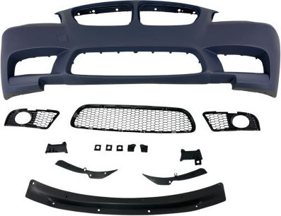 Προφυλακτήρας Εμπρός Bmw F10/f11 2011-2014 M5 Design Ανοίγματα Parktronic Πιτσιλίθρες