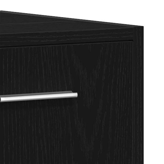 vidaXL Countertop without Sink L60xW33xH60cm Black Oak