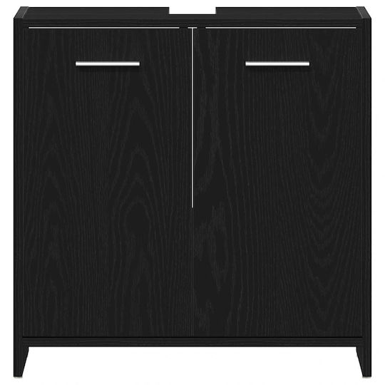 vidaXL Countertop without Sink L60xW33xH60cm Black Oak