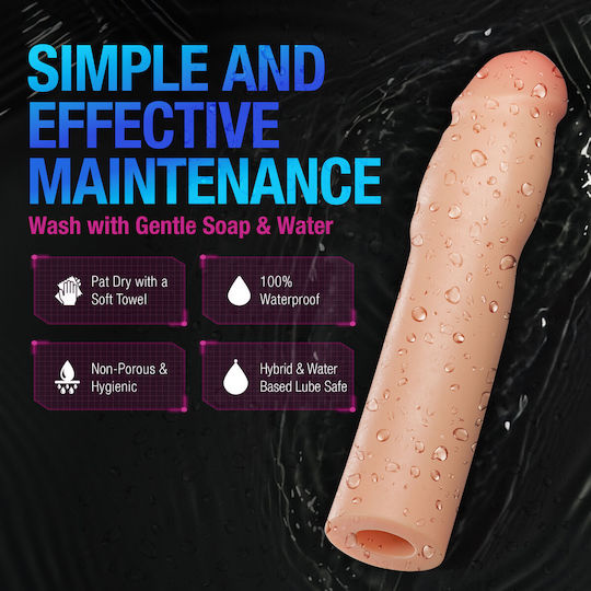 Blush Plus Dildo Ροζ 15.2cm