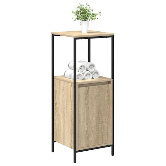 vidaXL Ντουλάπι Μπάνιου 36x35x95cm Sonoma