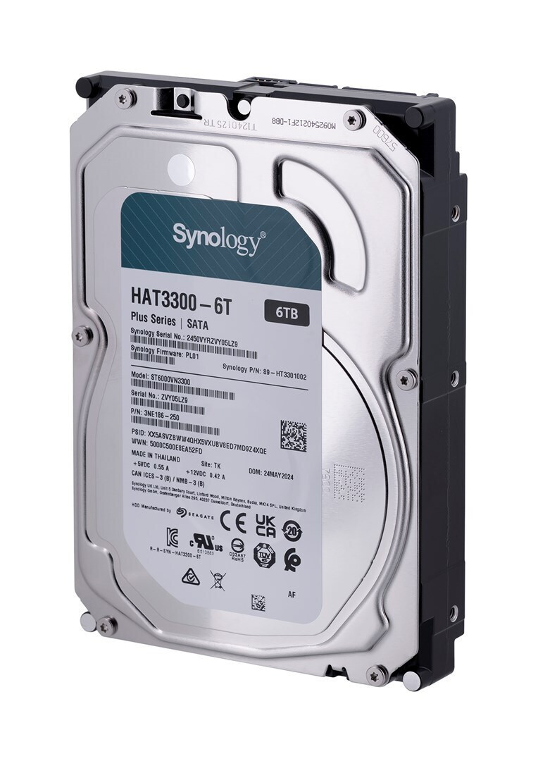 Synology Plus 6TB HDD Σκληρός Δίσκος 3.5